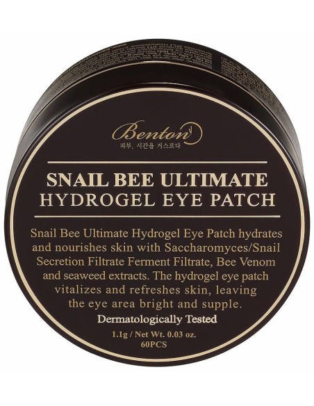Benton Snail Bee Ultimate Hydrogel Eye Patch 60 Uds
