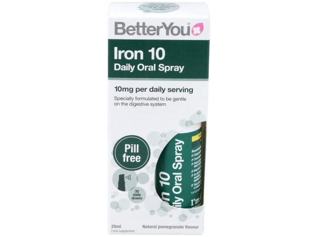 Iron 10 Hierro Spray Oral 25Ml.