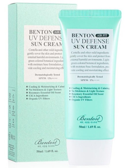 Benton Air Fit Uv Defense Sun Cream Spf50+ 50Ml