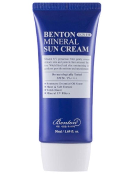 Benton Skin Fit Mineral Sun Cream Spf50+ 50Ml