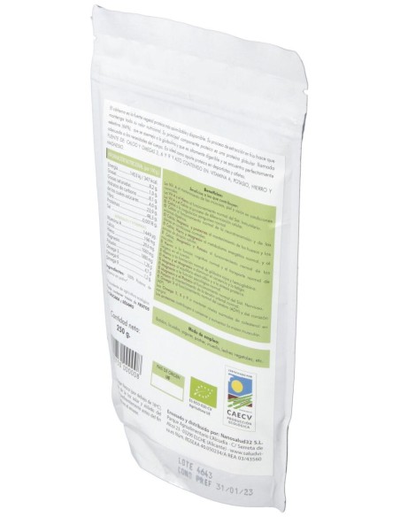 Proteina De Cañamo 250Gr. Bio