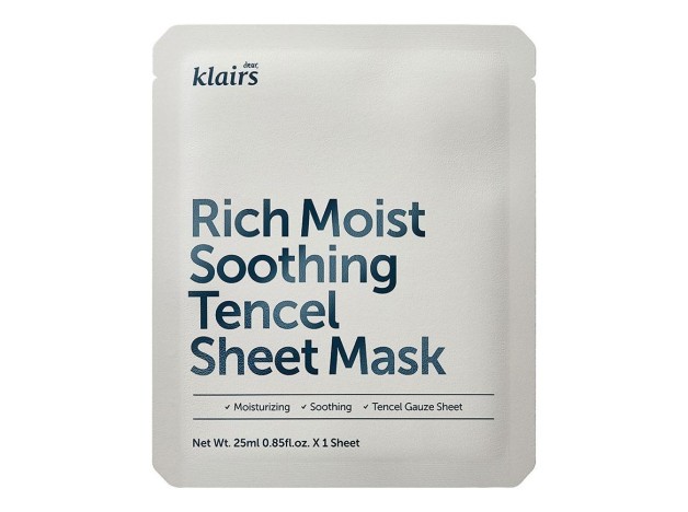 Klairs Rich Moist Soothing Tencel Sheet Mask 1Ud