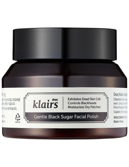 Klairs Gentle Black Sugar Facial Polish Exfoliante 110G