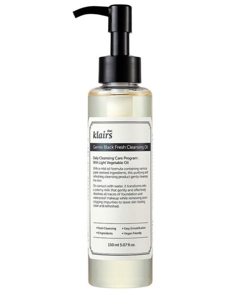 Gentle Black Fresh Cleansing Oil 150 Ml