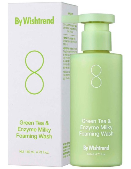 Green Tea %26 Enzyme Milky Limpiador Espumoso 140 Ml