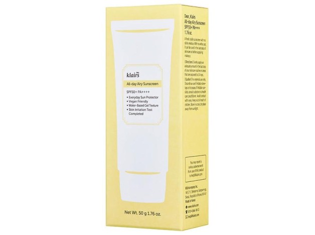 Klairs All-Day Airy Sunscreen Spf50+ Pa++++ 50G