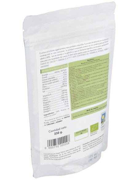 Proteina De Cañamo 250Gr. Bio