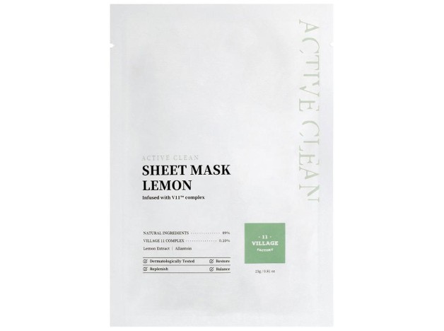 Village 11 Factory Active Clean Sheet Mask...