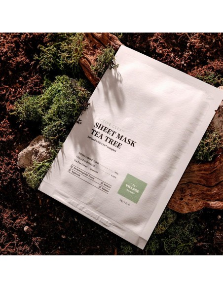 Village 11 Factory Active Clean Sheet Mask Tea Tree 50Ml