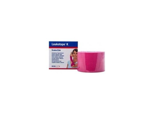 Leukotape K Cinta Autoadhesiva Elástica Rosa 5...