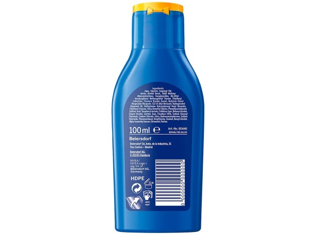 Nivea Sun Protege %26 Hidrata Leche Spf50+ 100Ml