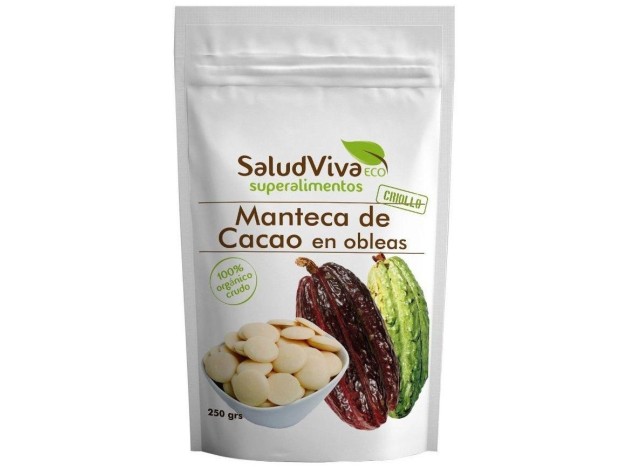 Manteca De Cacao En Obleas 250Gr. Bio Sg S/A Vegan