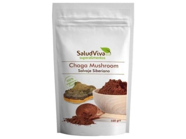 Salud Viva Chaga Mushroom Salvaje Siberiano 100G