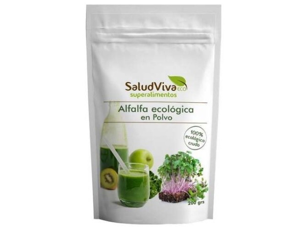 Salud Viva Alfalfa Ecológica En Polvo 200G