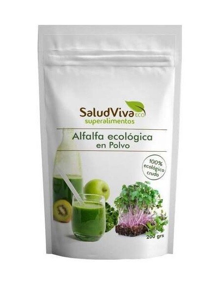 Salud Viva Alfalfa Ecológica En Polvo 200G