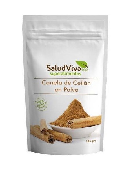 Canela De Ceilan En Polvo 125Gr. Bio Sg S/A Vegan