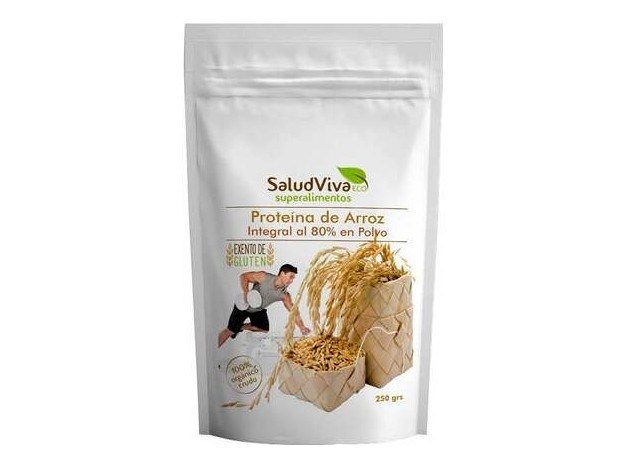 Proteina De Arroz Al 80% 250Gr. Bio Sg S/A Vegan