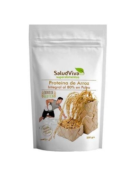Proteina De Arroz Al 80% 250Gr. Bio Sg S/A Vegan