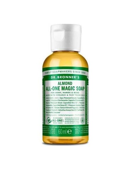Dr. Bronner'S Jabón Almendra 60Ml