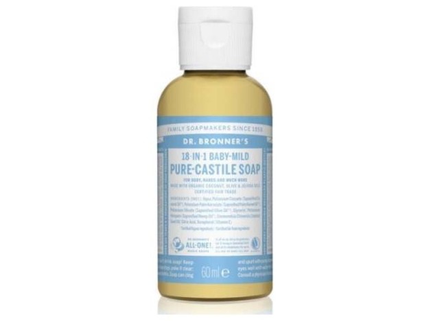 Dr. Bronner'S Jabón Sin Perfume 60Ml