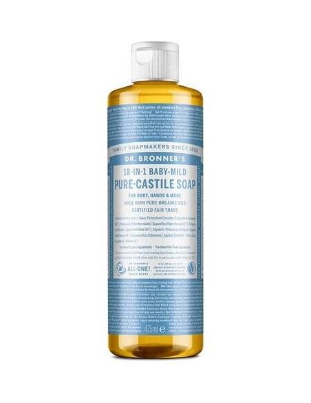 Dr Bronner'S Jabón Neutro Líquido Bebé Bio 475Ml