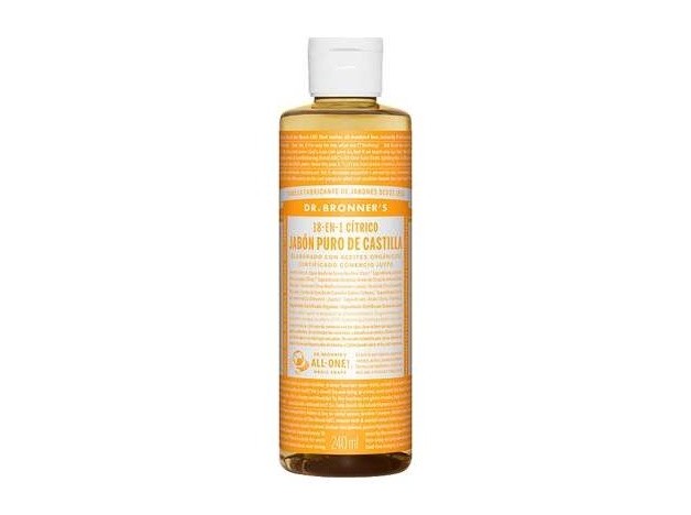 Dr. Bronner'S Jabón Líquido Cítricos Naranja...