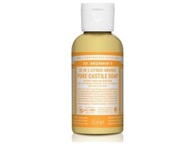 Dr. Bronner'S Jabón Naranja Cítrica 60Ml