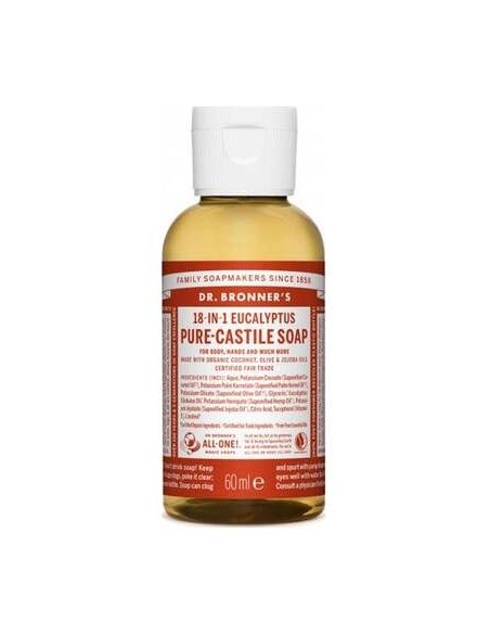 Dr. Bronner'S Jabón Eucalipto 60Ml