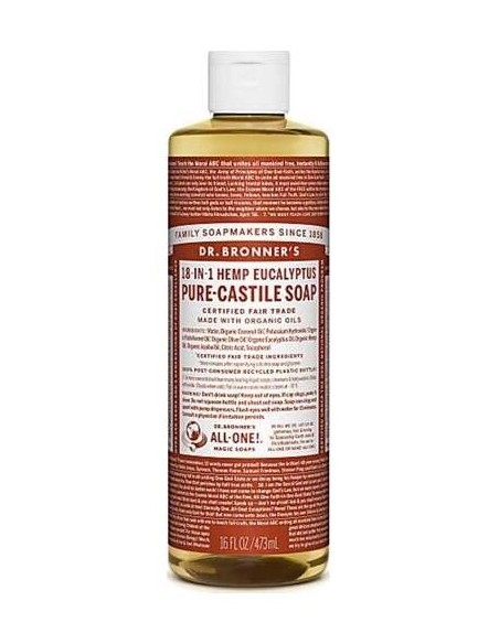 Dr. Bronner'S Jabón Líquido Eucalipto Bio 475Ml