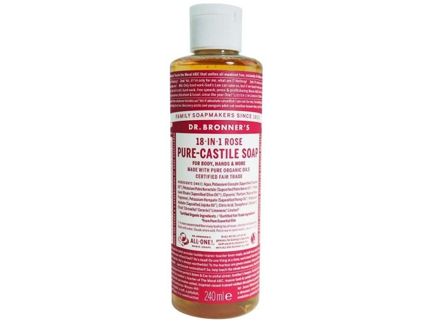 Dr. Bronner'S Jabón Líquido Rosas Bio 240Ml