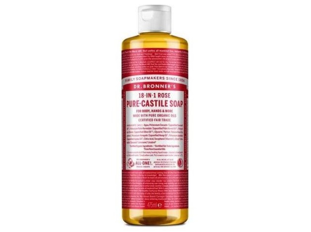 Dr. Bronner'S Jabón Líquido Rosas Bio 475Ml