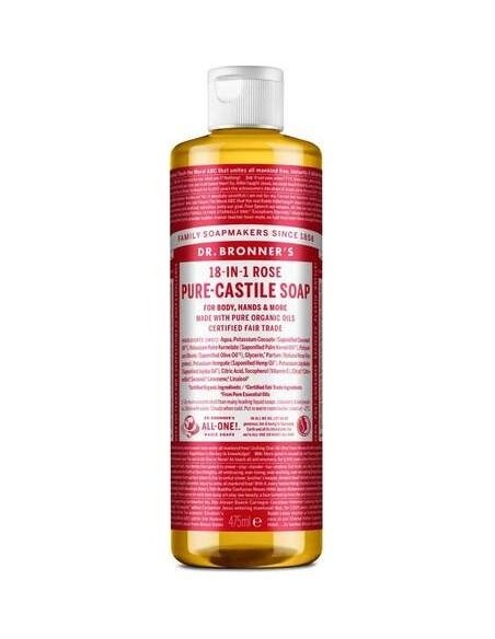 Dr. Bronner'S Jabón Líquido Rosas Bio 475Ml