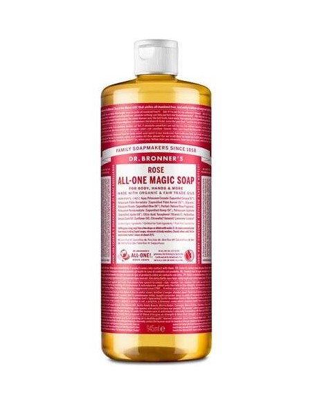 Dr. Bronner'S Jabón Líquido Rosas Bio 945Ml