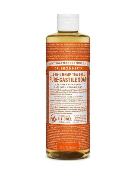 Dr. Bronner'S Liquid Soap Tea Tree 475Ml