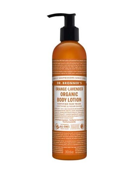 Dr. Bronner'S Orange %26 Lavender Body Lotion 240Ml