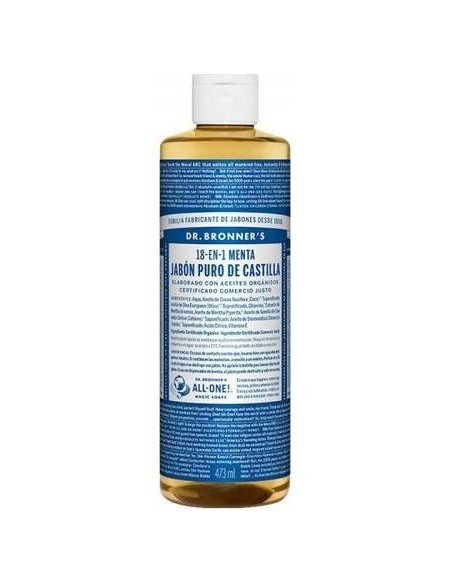 Dr. Bronner'S Jabón Menta 335Ml