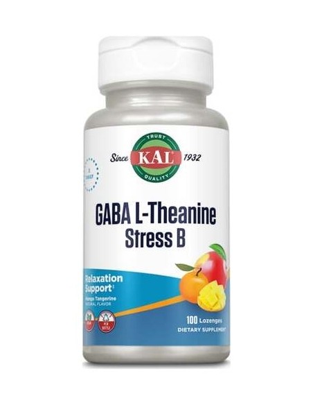 Kal New Gaba Ltheanine Stress B 100Comp