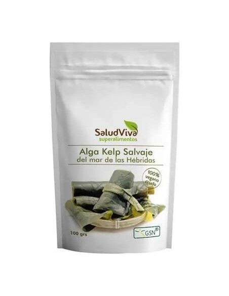 Alga Kelp Salvaje En Polvo 100Gr. Bio Vegan