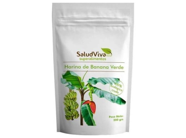 Salud Viva Harina De Banana Verde 200G