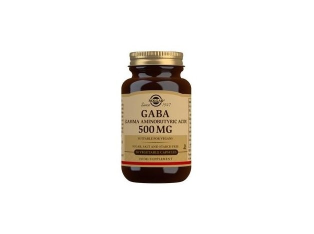 Gaba 500 Mg. 50 Cápsulas Vegetales