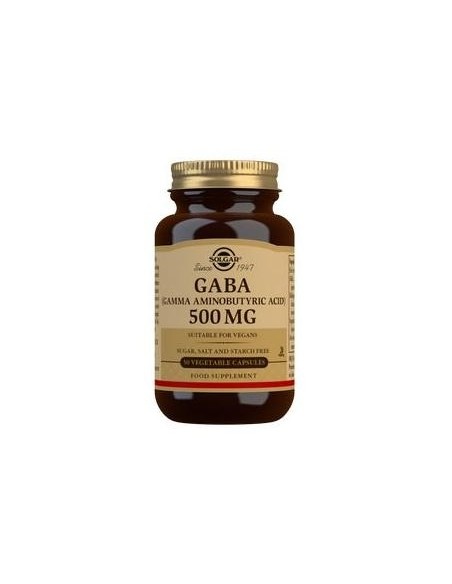 Gaba 500 Mg. 50 Cápsulas Vegetales
