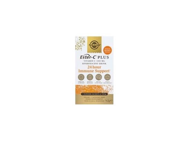 Ester-C Plus Vitamina C Polvo Efervescente 7...