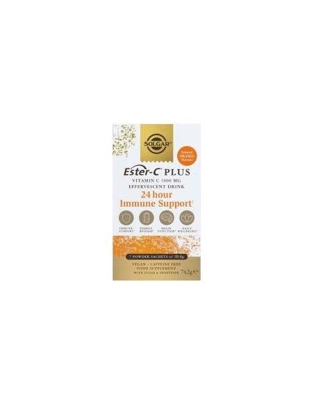Ester-C Plus Vitamina C Polvo Efervescente 7 Unidades