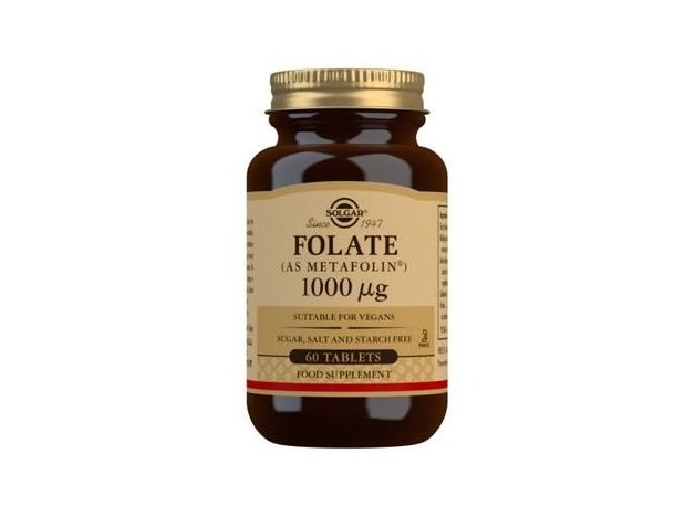 Solgar Folato Como Metafolin 1000Mcg 60Comp