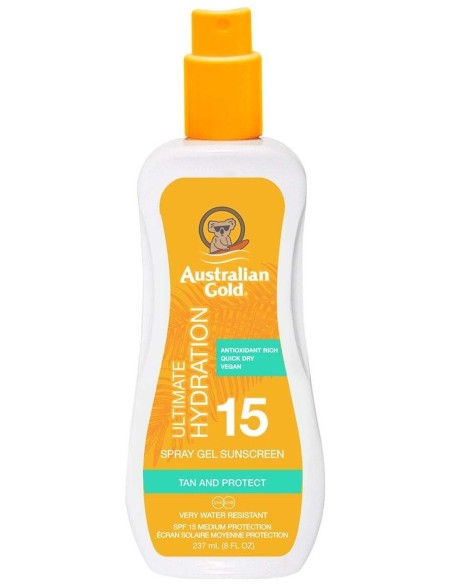 Australian Gold Ultimate Hydration Spf15 Spray Gel 237Ml