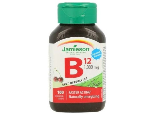 B-12 Metilcobalamina 1000Mcg. Sublingual 100Comp.