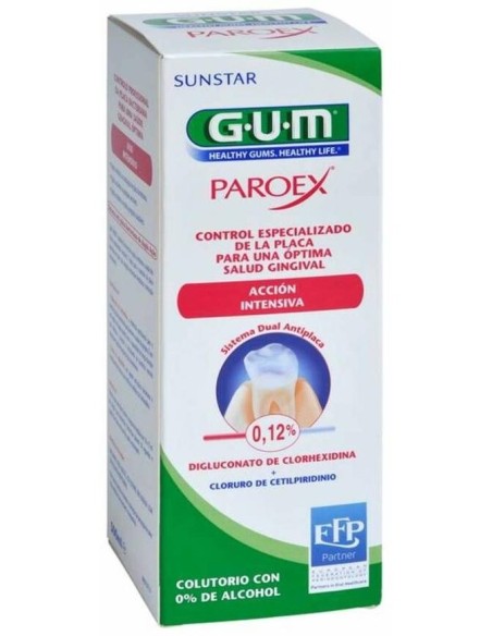 Gum Paroex Tratamiento Periodontitis Colutorio, 500 Ml