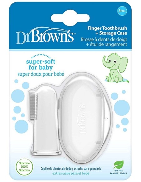 Dr. Brown´S Cepillo Dental De Dedo + 3 Meses, 1 Unidad