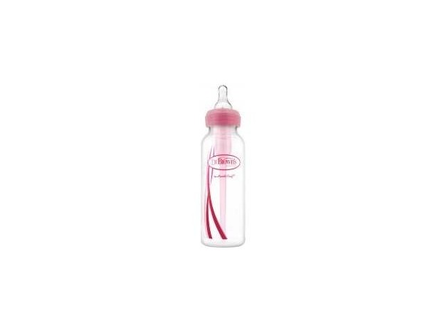 Biberon Options B/Estre Sili Redon +0M 250Ml Rosa