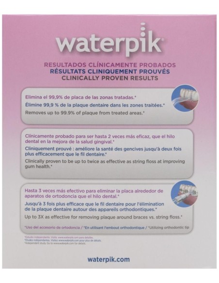 Waterpik® Traveler Irrigador Bucal Eléctrico Rosa Wp-300